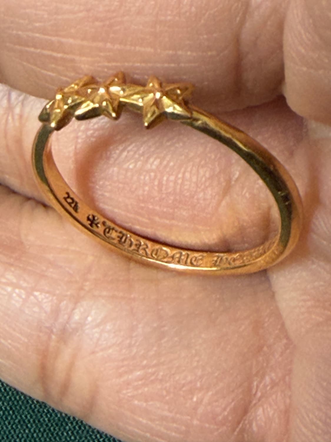 크롬하츠 22k 버블검링 쓰리스타 상품이미지2