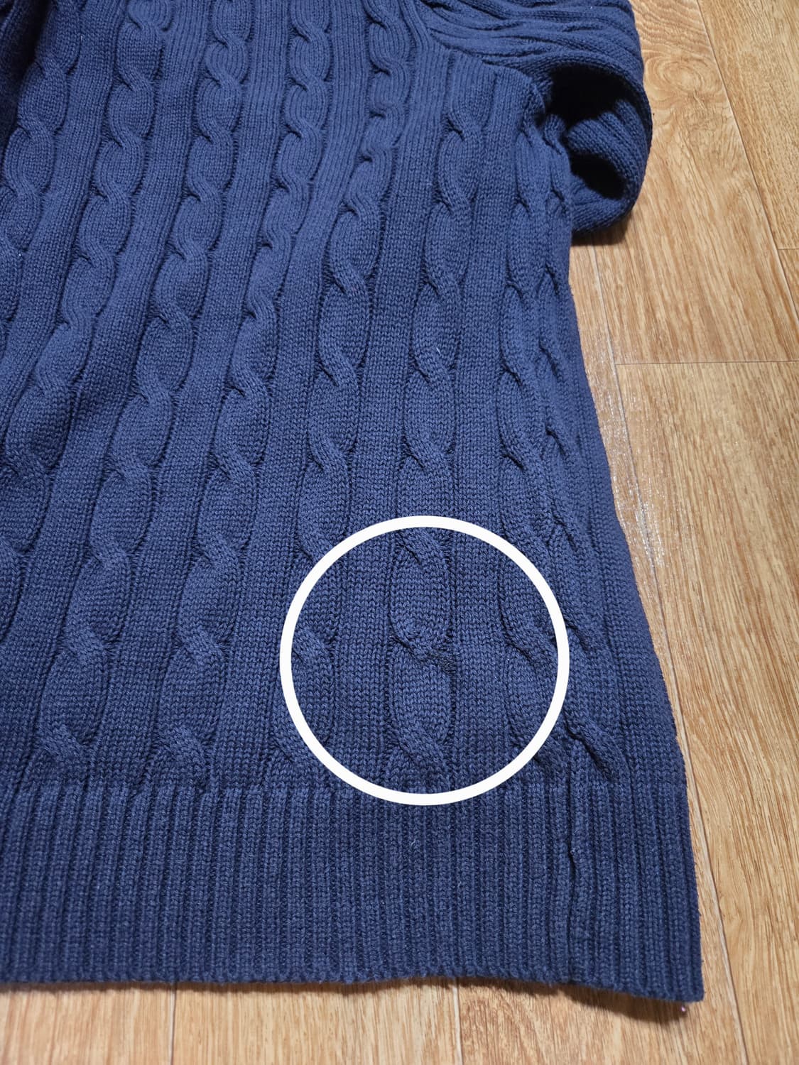 폴로 랄프로렌 정품 남성 코튼 케이블 니트 상품이미지8