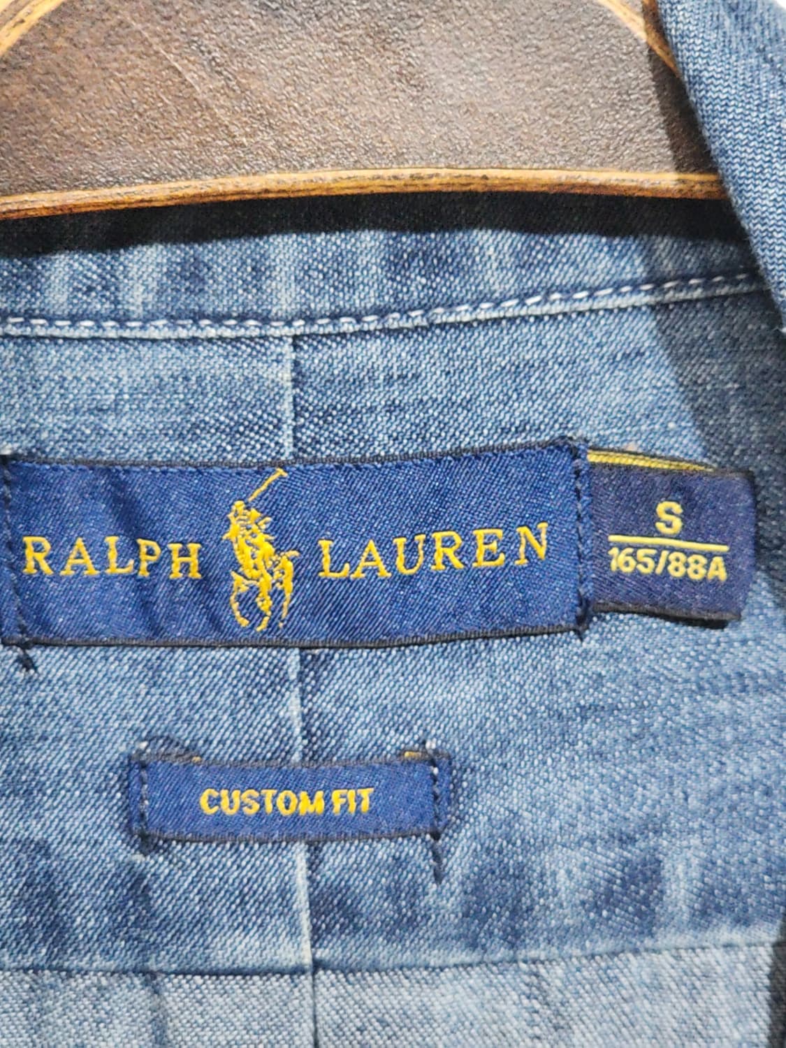(L) 랄프로렌 폴로 청남방 중청 데님셔츠 청셔츠  상품이미지3
