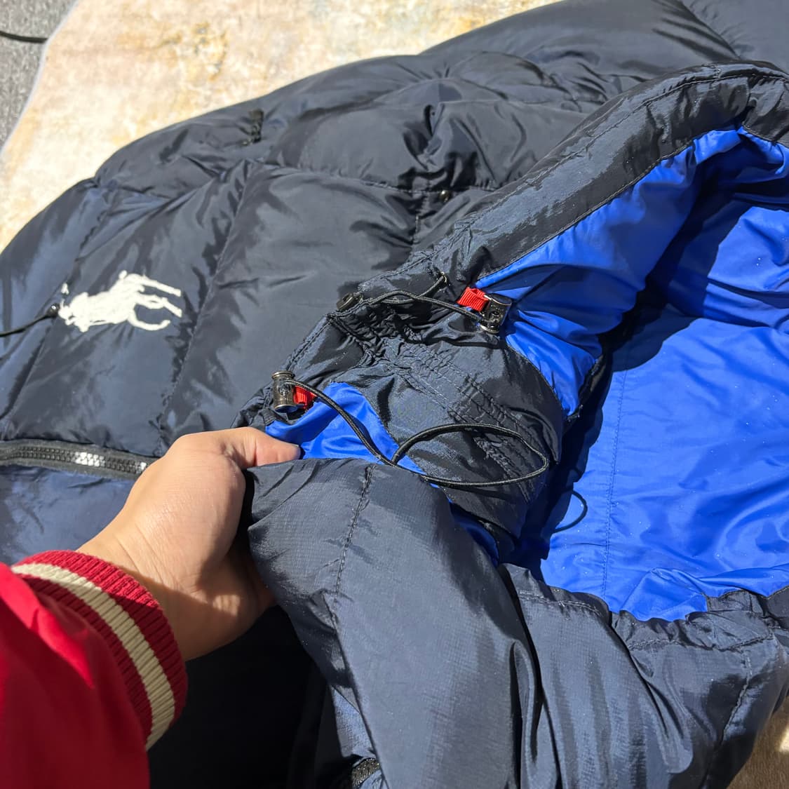 폴로 빅포니 빈티지 후드패딩 상품이미지6