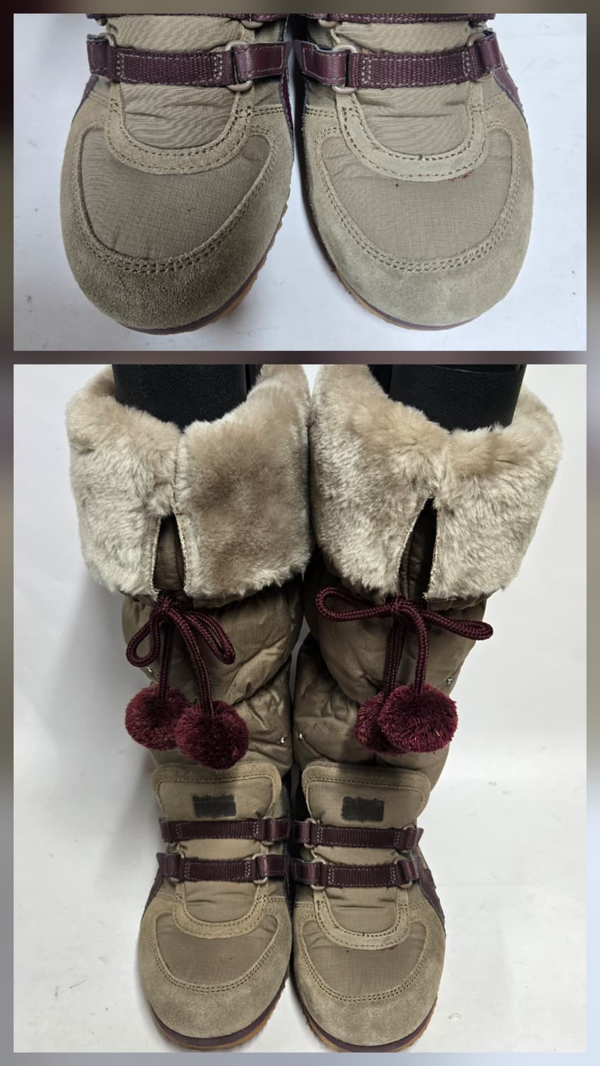 오니츠카타이거 스니커즈 퍼 부츠 225 상품이미지4