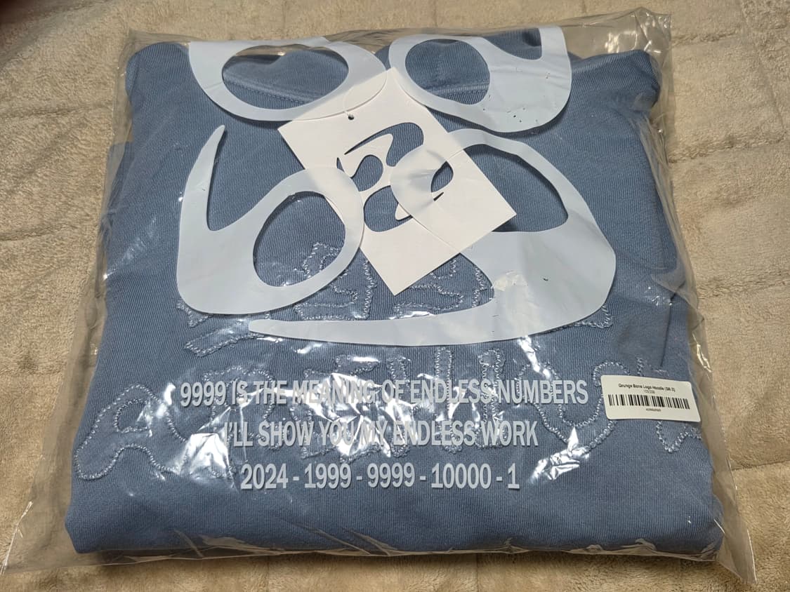 [새제품]9999아카이브 후드티 3사이즈 상품이미지2