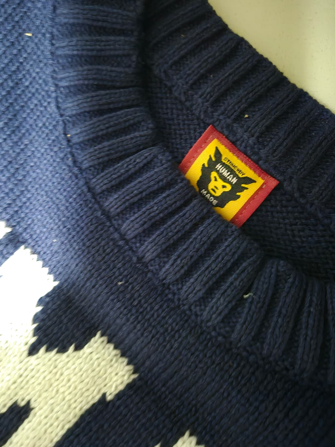 휴먼메이드 닥스훈트 니트 L (새상품) 상품이미지4