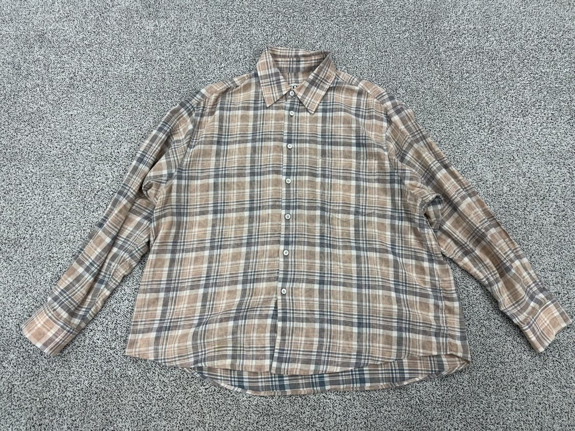 COOR 쿠어 마드라스 셔츠 상품이미지1