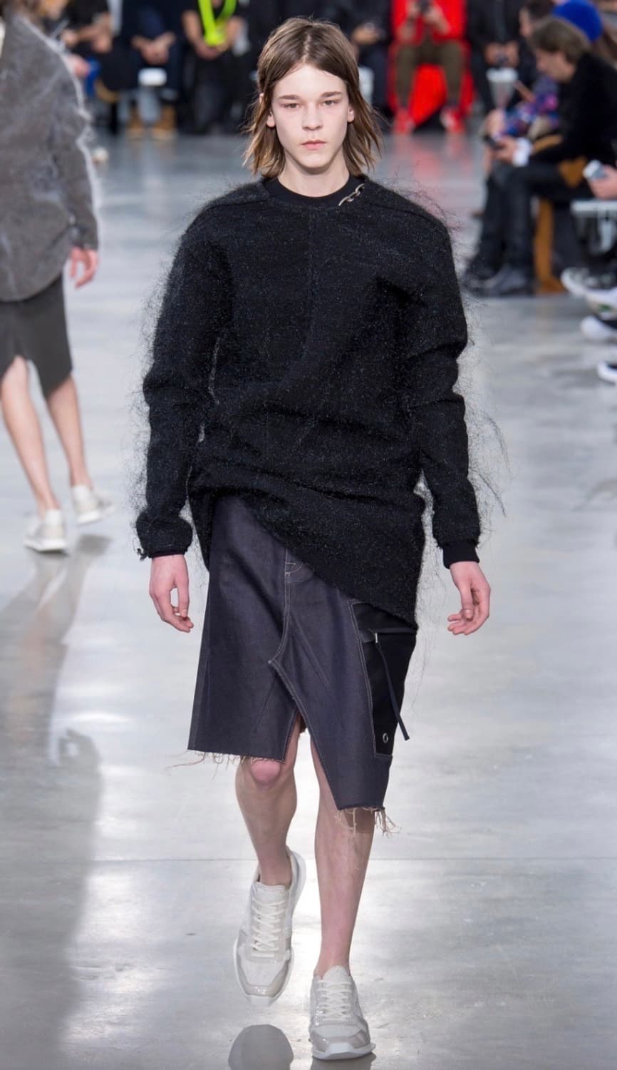 릭오웬스 데님 카고 스커트 31 상품이미지2