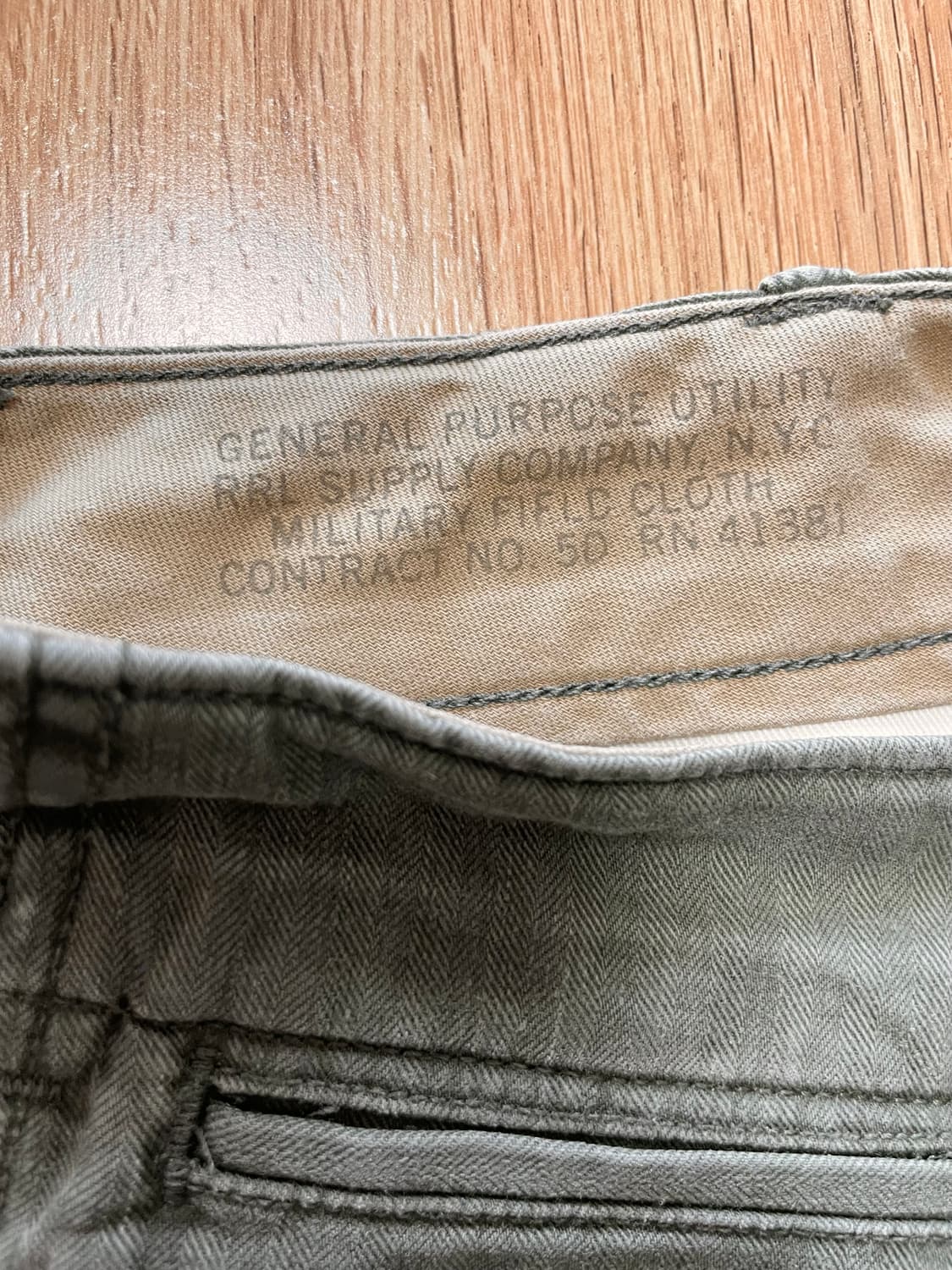 택포) RRL 더블알엘 헤링본 트윌 필드팬츠 폴로 랄프로렌 상품이미지4