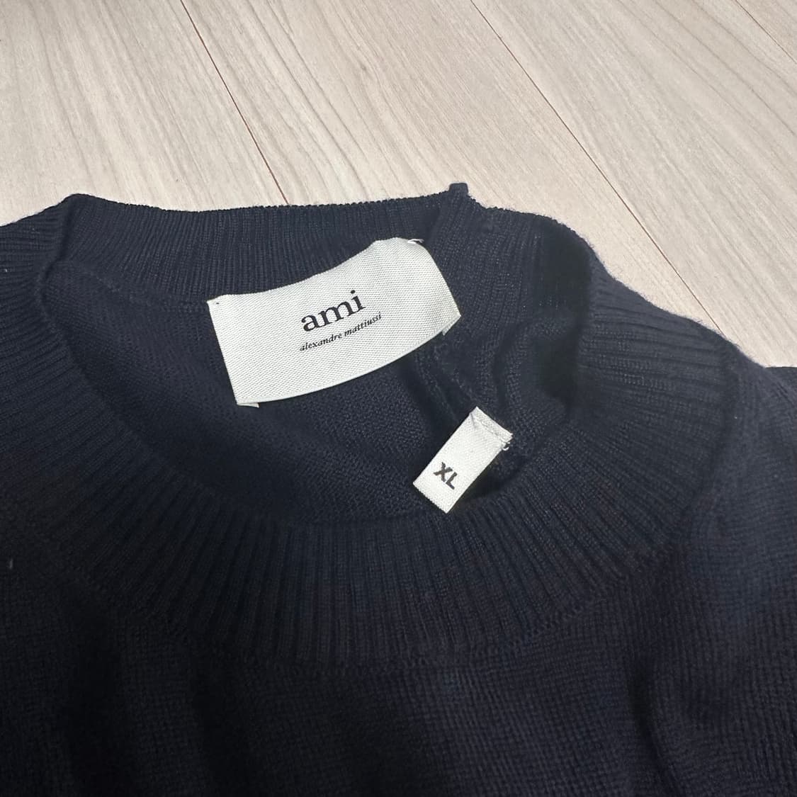 아미 스몰 하트 로고 니트 XL사이즈 (100~105사이즈) 상품이미지4