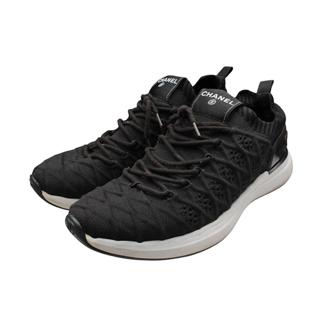 샤넬 블랙 니트 남성 스니커즈 39 상품이미지1