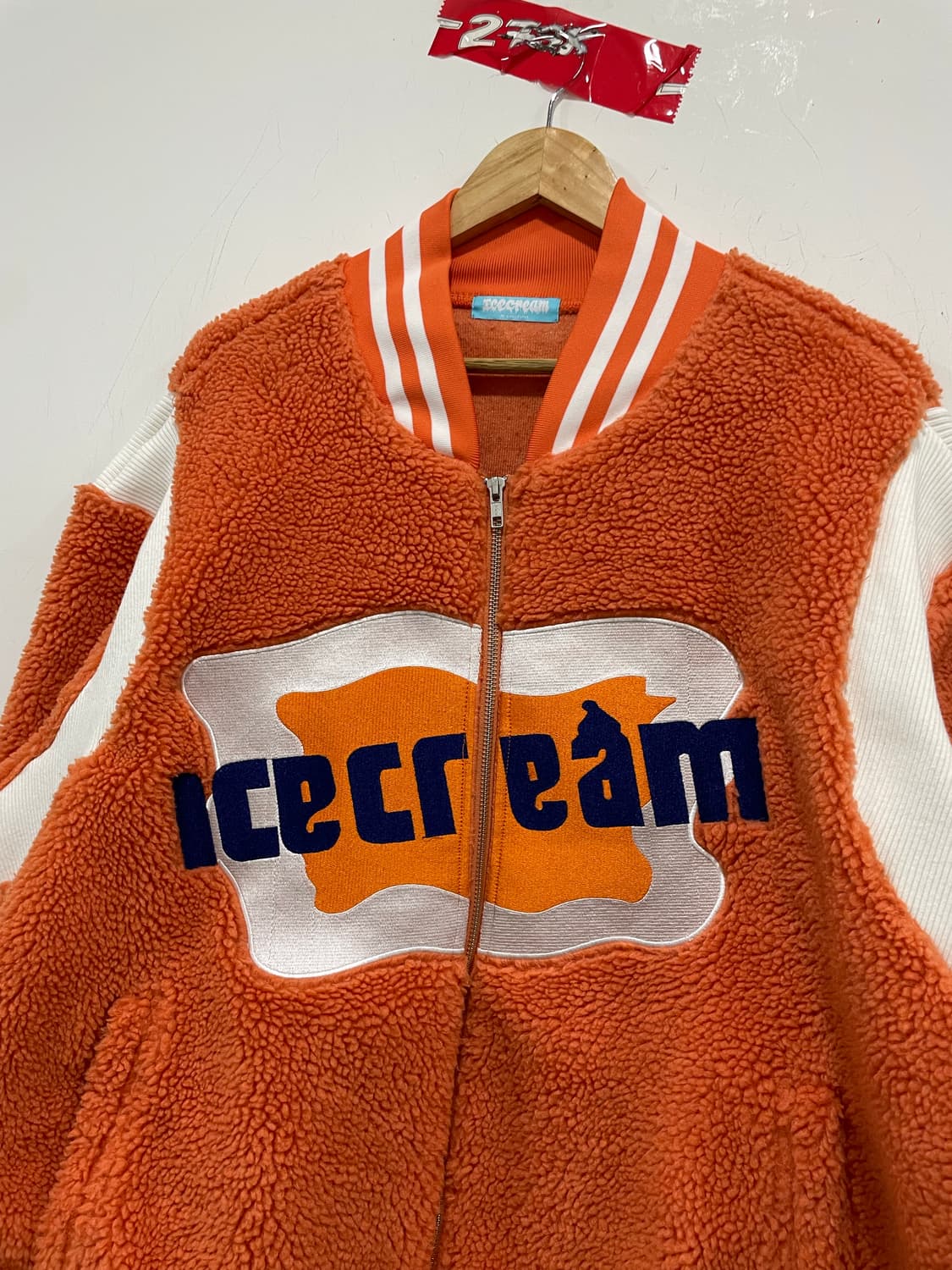 (레어)BBC 빌리네어보이즈 클럽 아이스크림 보아 바시티자켓 상품이미지7