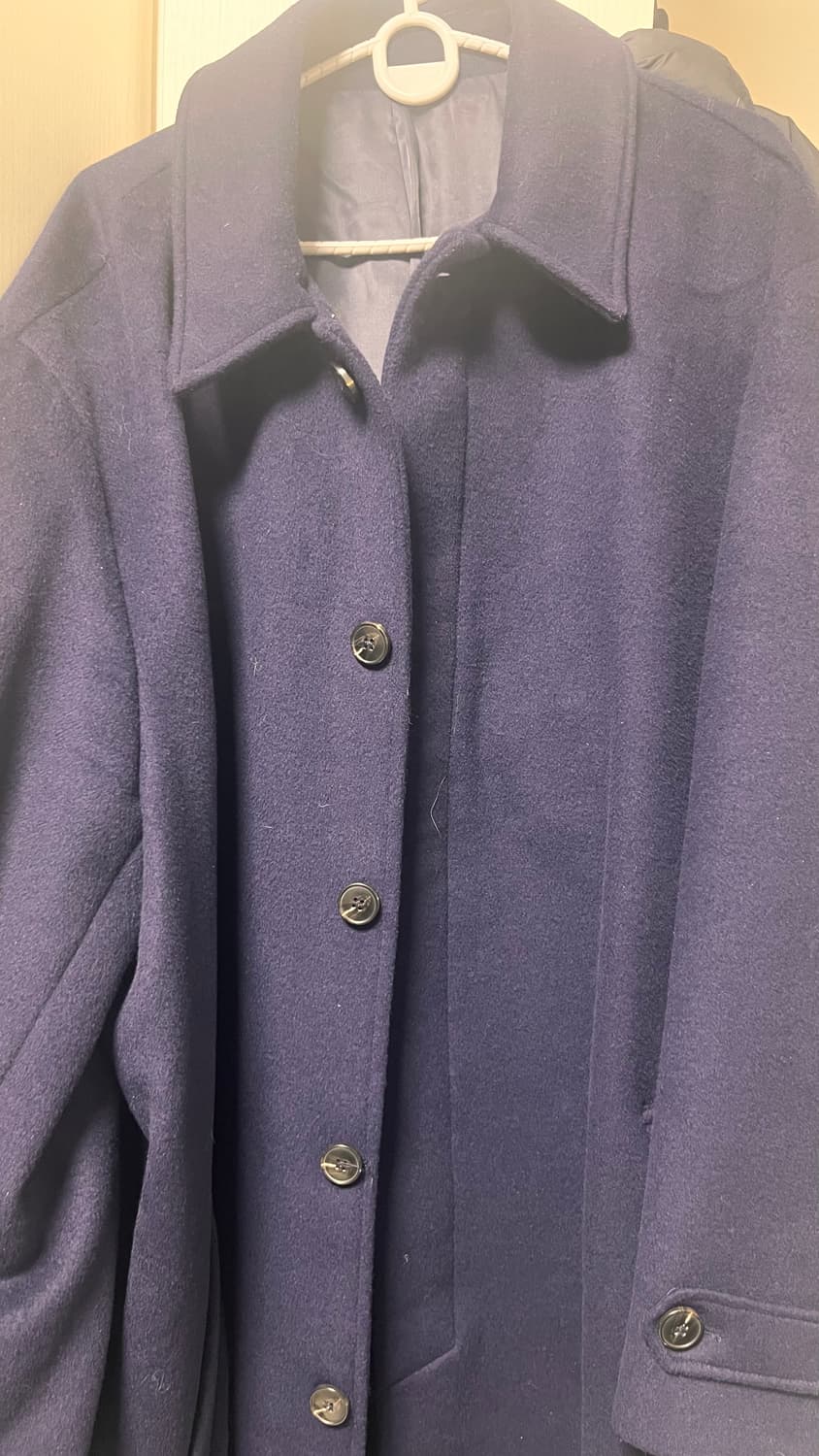 아이러니 포르노 네이비 코트  상품이미지1