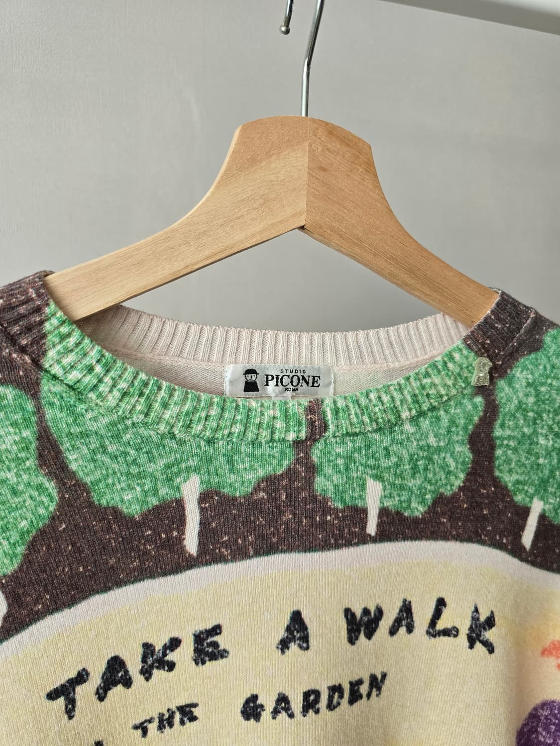 STUDIO 피코네 ROMA 그래픽 니트 상품이미지2