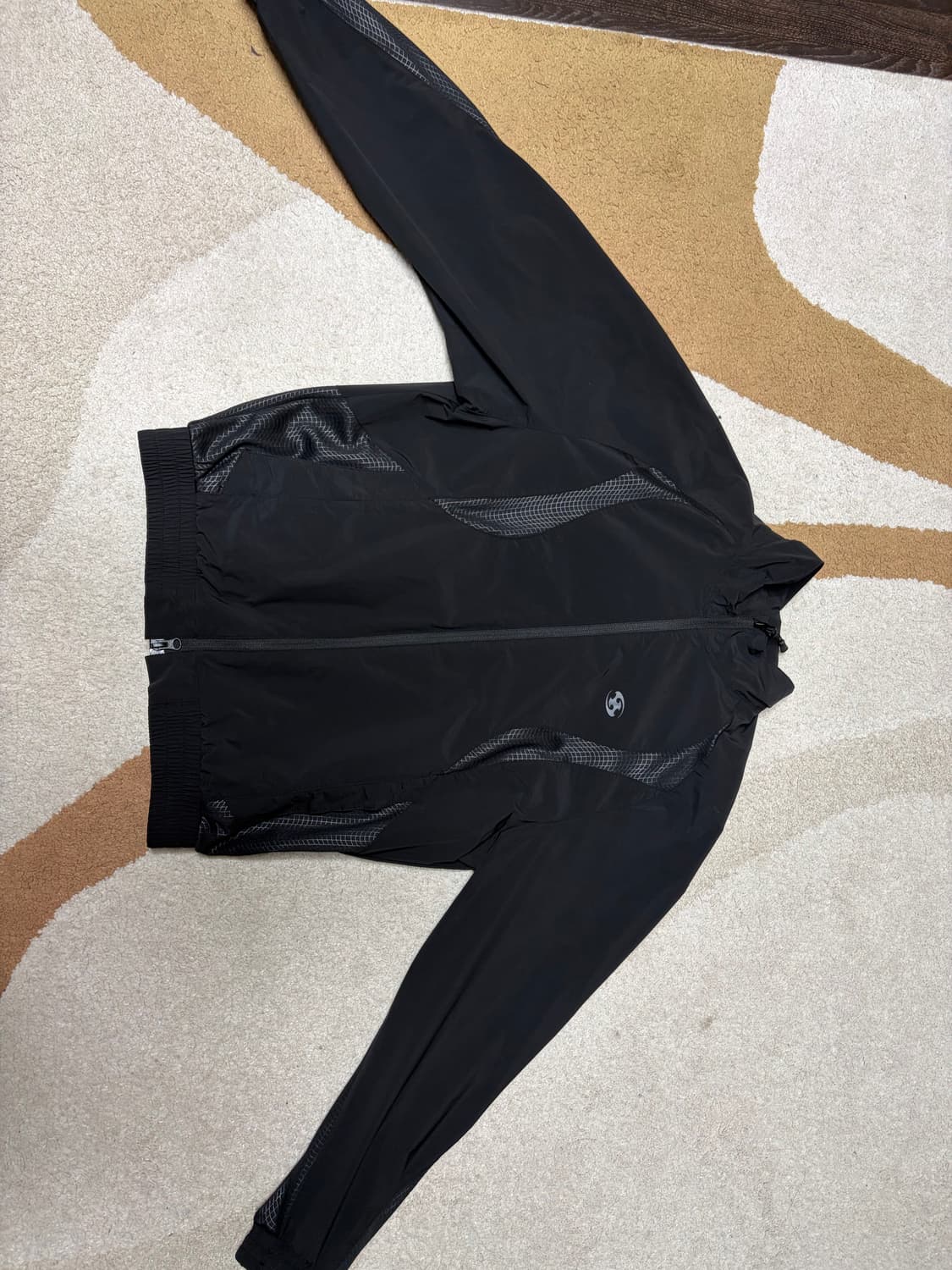 산산기어 트랙 자켓 블랙 25SS 2 사이즈 상품이미지1