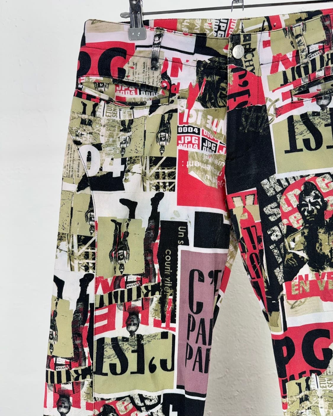 장폴고티에 00s 아카이브 펑크 아나키 팬츠 상품이미지2