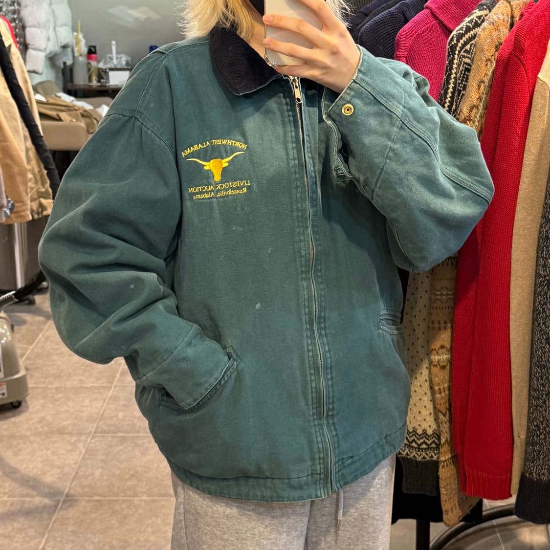 [NO.9] VTG 카라 워크자켓 상품이미지3