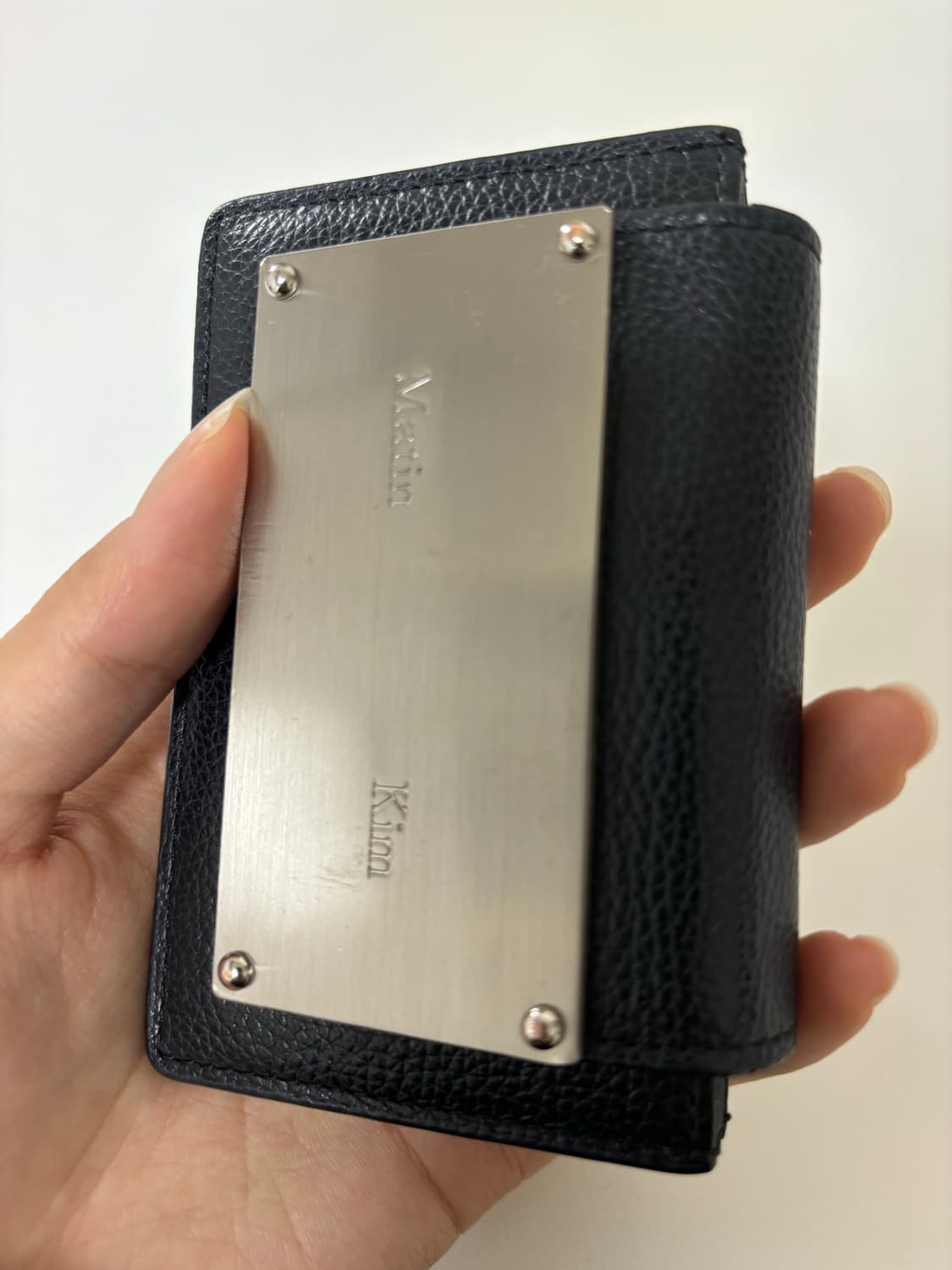 마뗑킴 아코디언 카드지갑 블랙 상품이미지6