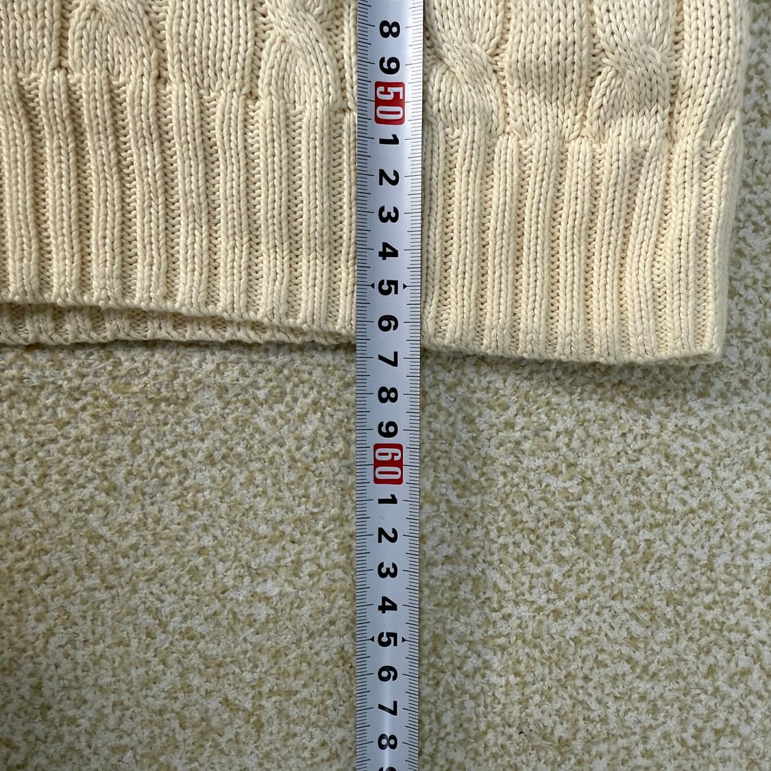 [S/P] 폴로랄프로렌 여성 캐이블 브이넥 니트 0102T1 상품이미지4