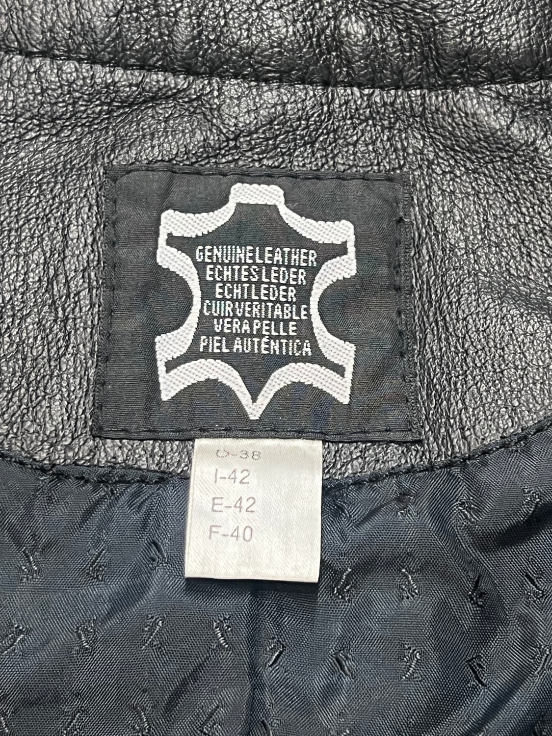 빈티지 이태리 리얼가죽 자켓 상품이미지7