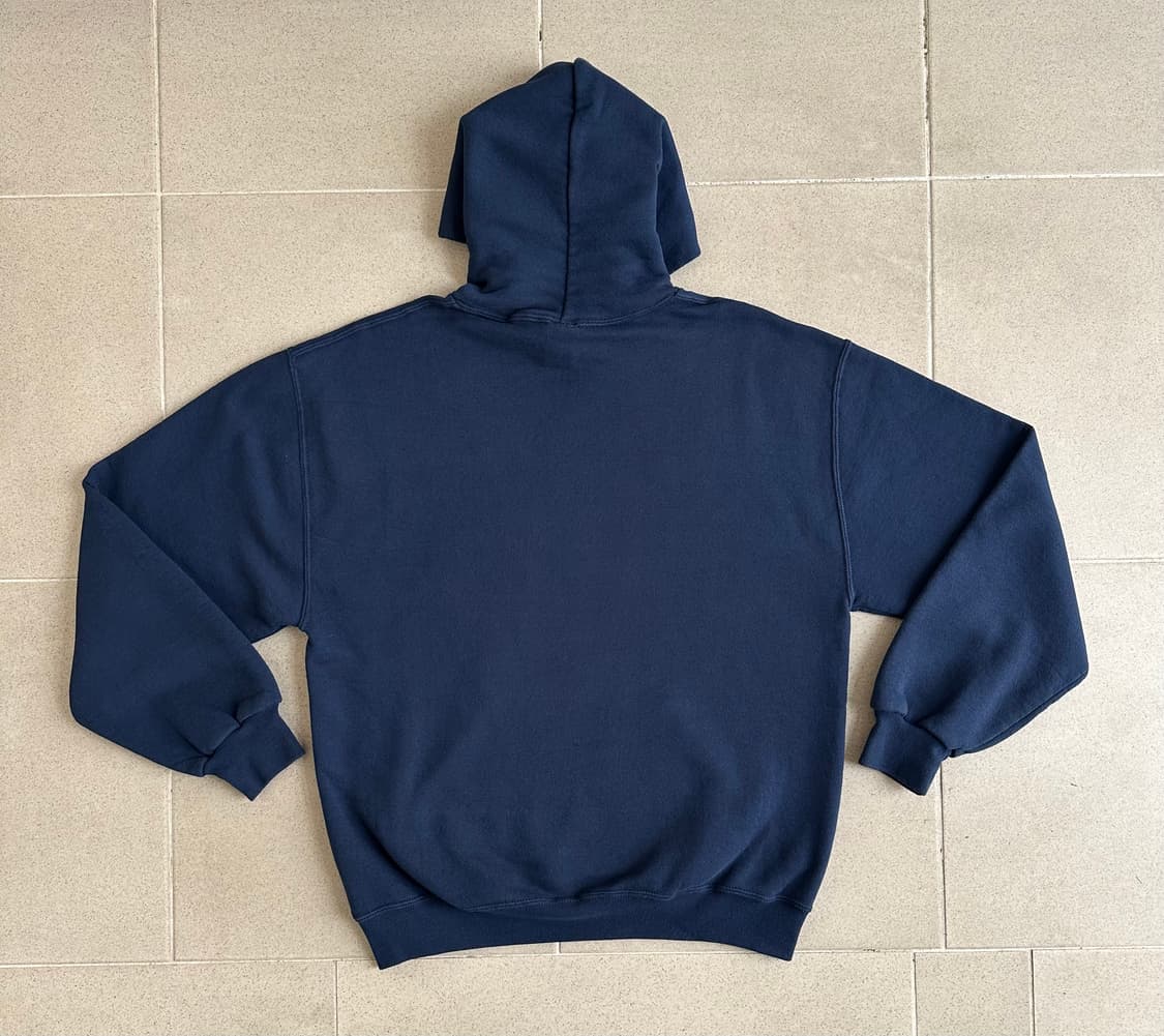 90s 빈티지 러셀 후드 네이비 L 상품이미지2