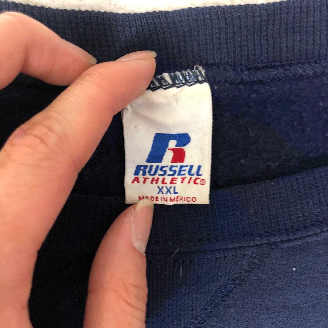 90s 러셀 에슬레틱 레드삭스 스웻셔츠  상품이미지7