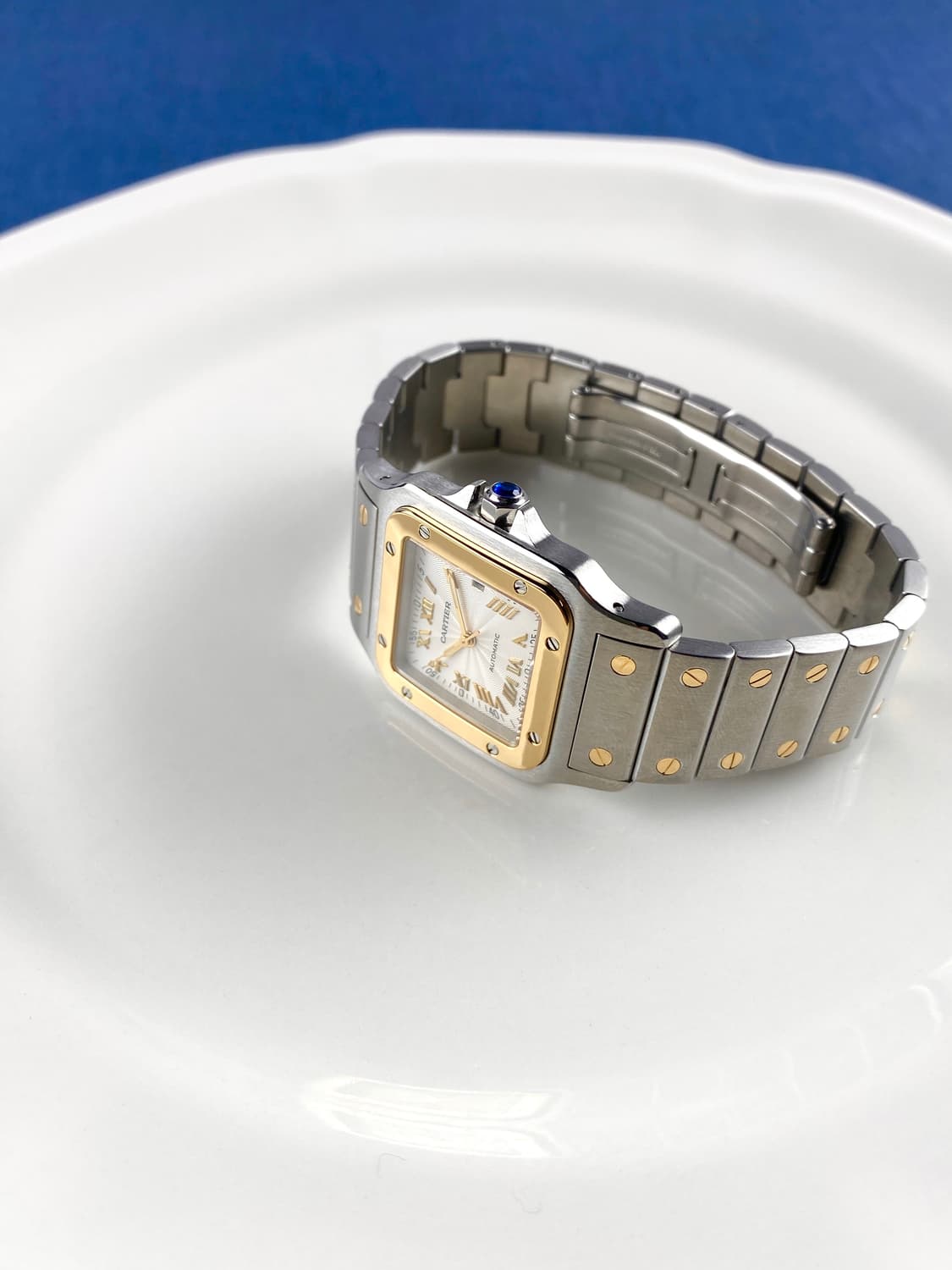CARTIER Santos Galbee 20th combi watch 상품이미지3