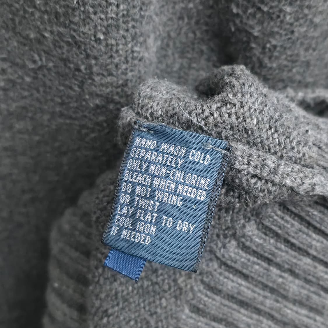 [L] 폴로 랄프로렌 쿼터집업 니트 그레이 상품이미지5