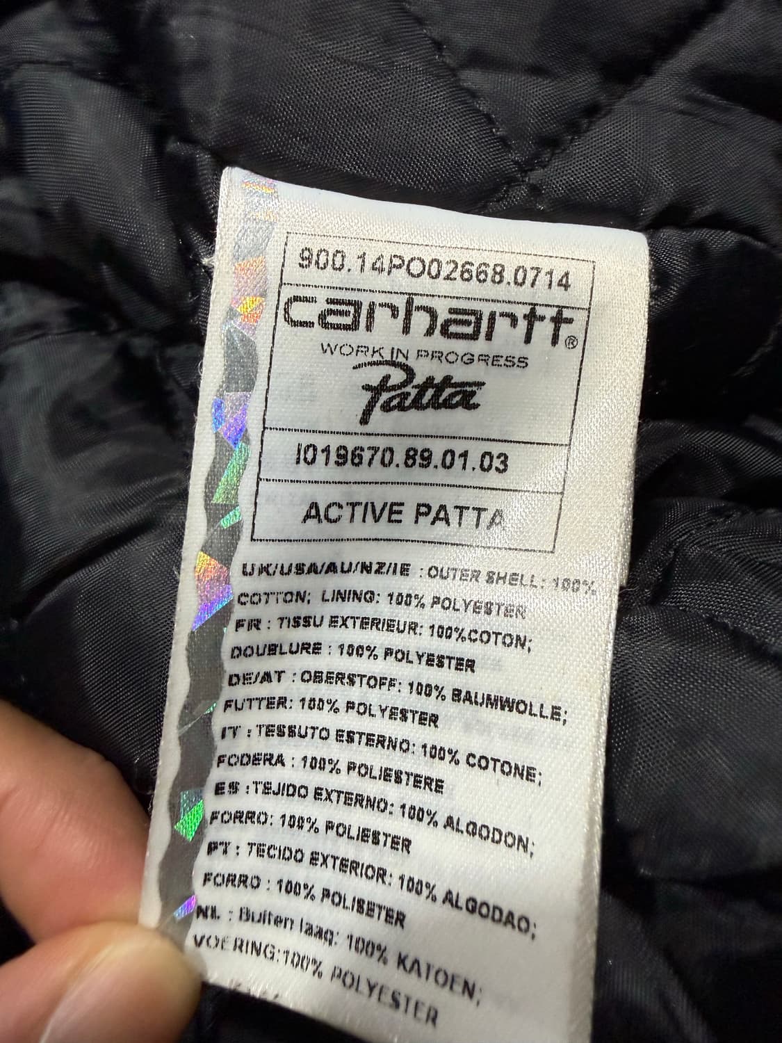 Carhartt X Patta 칼하트 파타 액티브 후드 자켓 상품이미지4