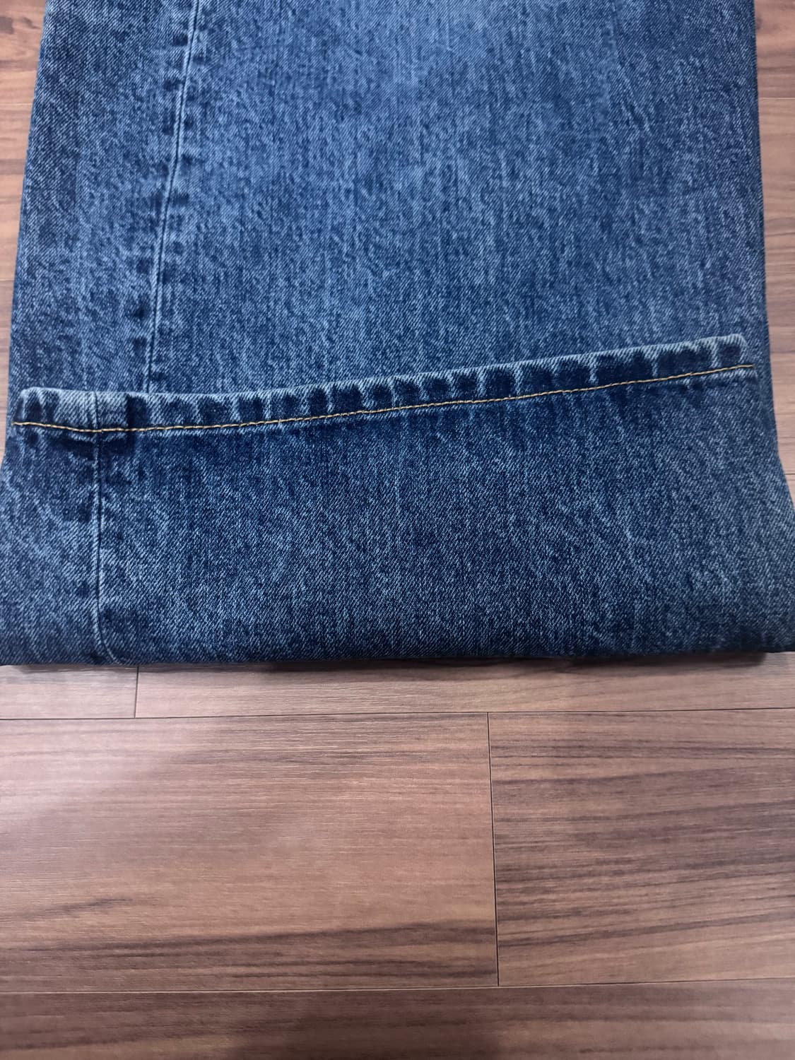 해칭룸 와이드 커브진 3사이즈 상품이미지3