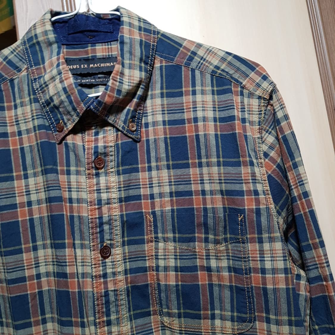 95 100/데우스 엑스 마키나 /빈티지체크 셔츠/ /2추11 상품이미지1
