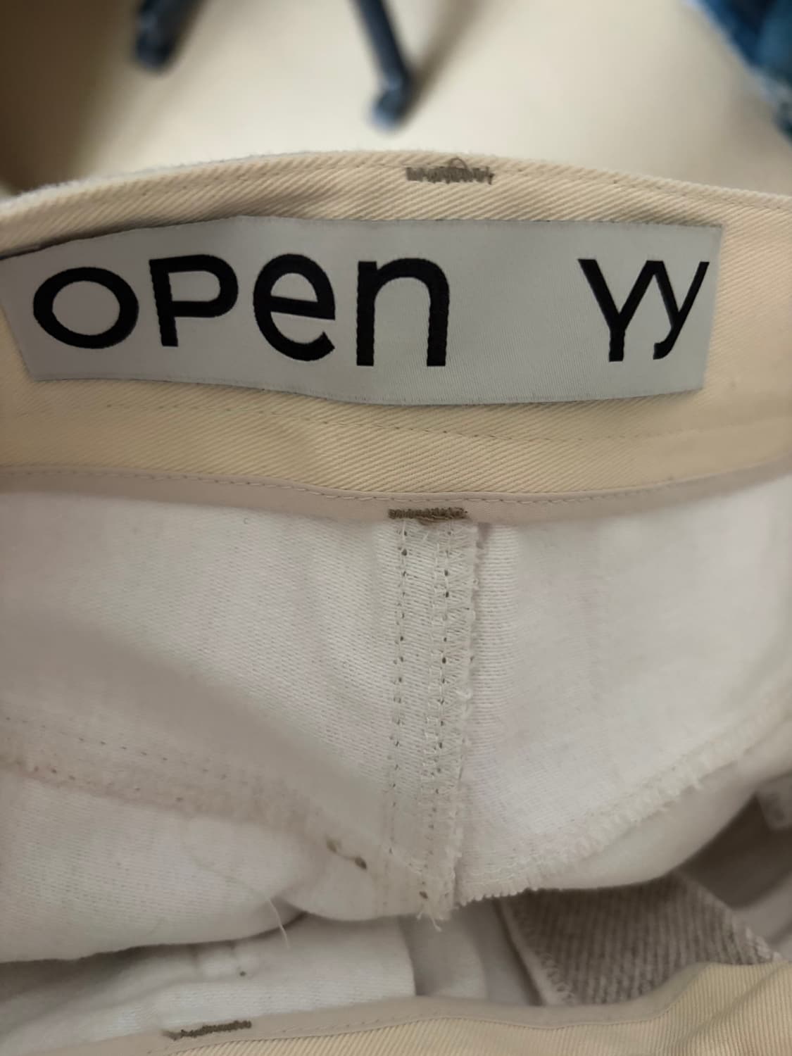 Open yy 패치워크 루즈 부츠컷  상품이미지4