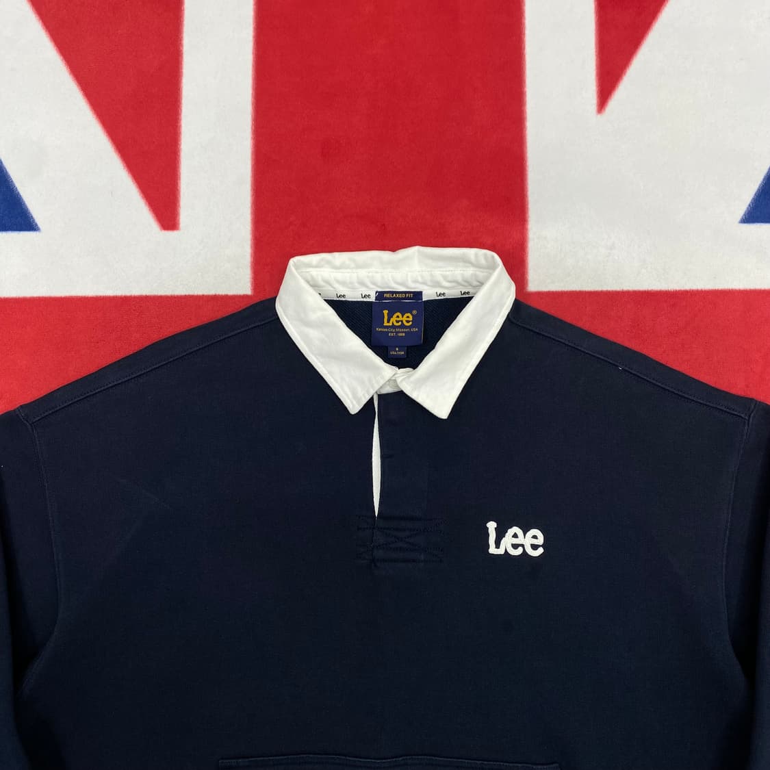 Lee 럭비티 S 실측 M  상품이미지3