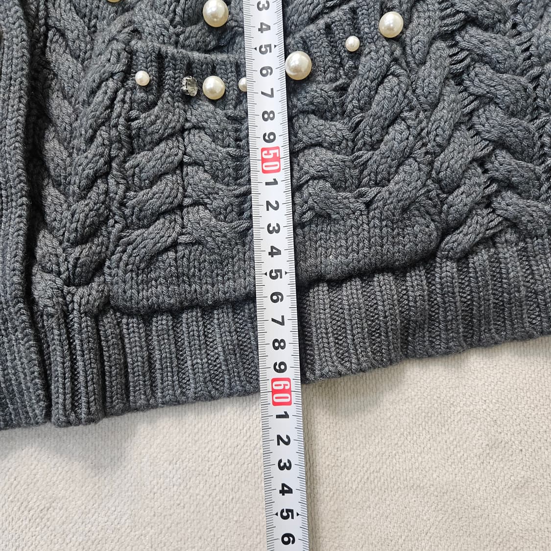 M66 센존블루라벨 케이블 니트 가디건 0309Y 상품이미지6