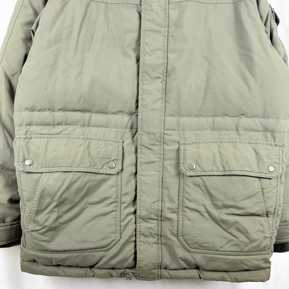 (105) 리복 덕다운 야상 패딩 카키 상품이미지4