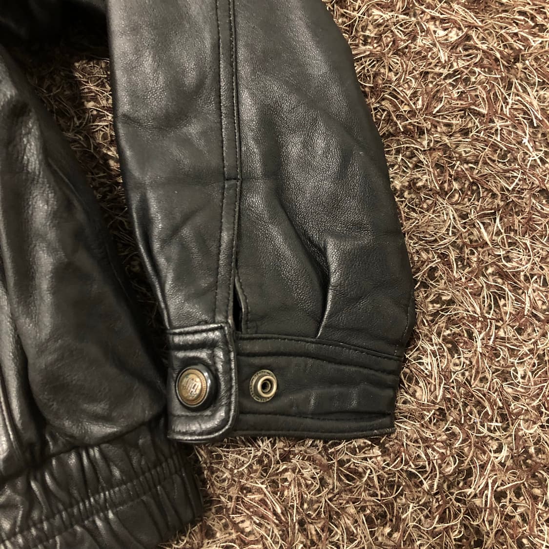 빈티지 양가죽 봄버 레더 가죽 자켓 상품이미지3