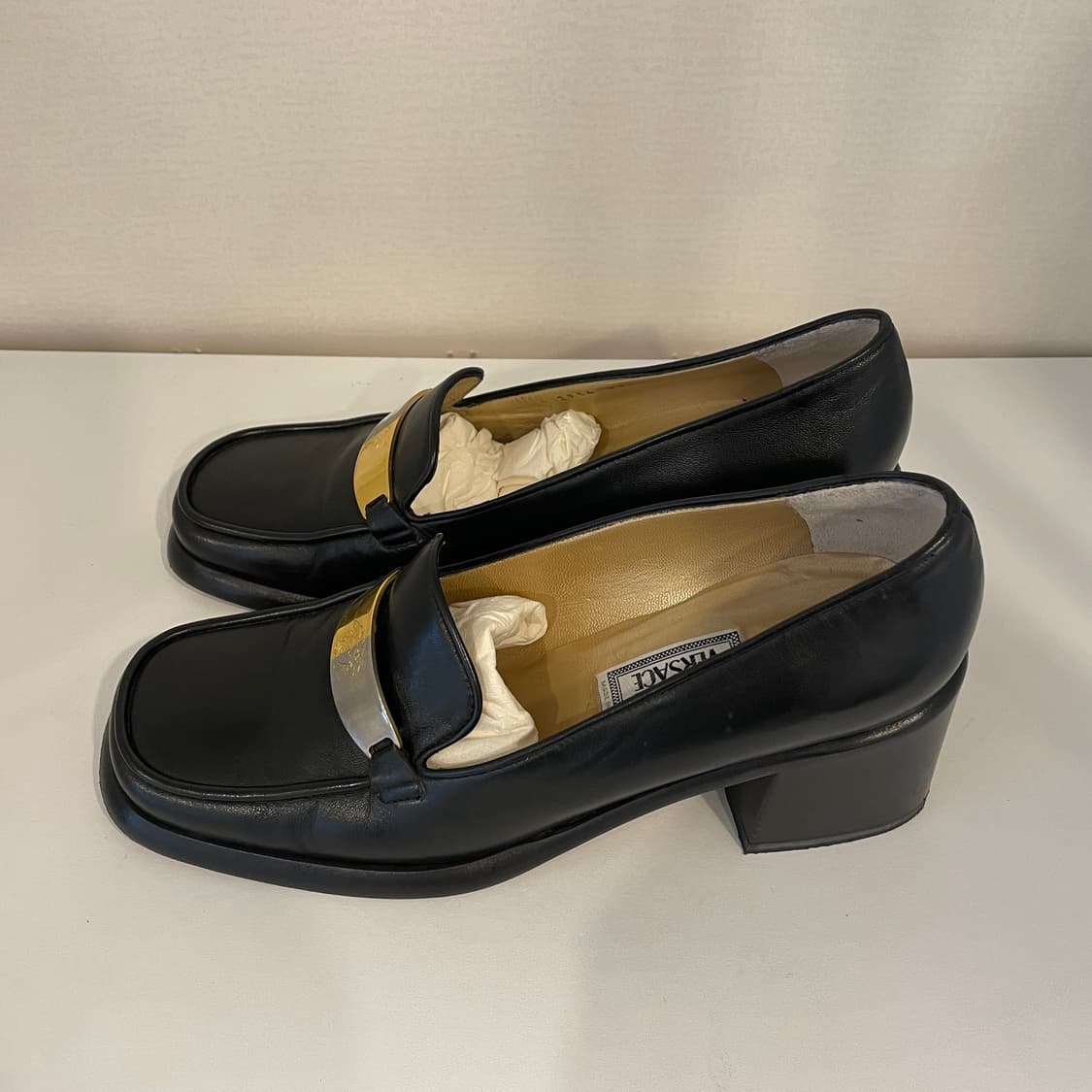 베르사체 블랙 펌프스 37 상품이미지2