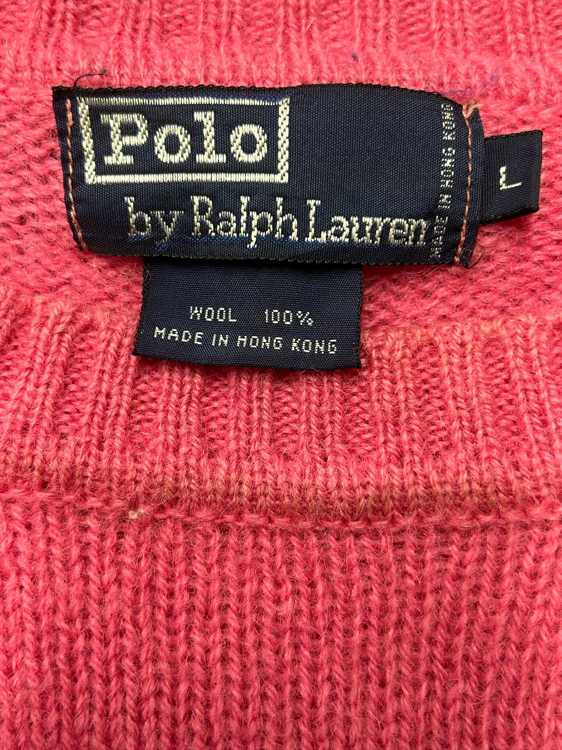 폴로 랄프로렌 셔틀랜드 울 니트 상품이미지5