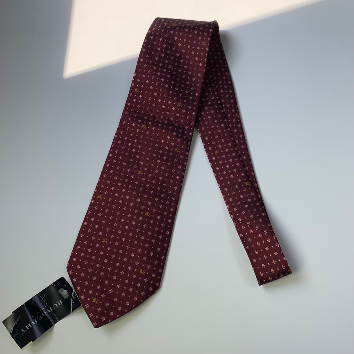 (미사용품) 버버리(BURBERRY) 택 달린 미품 모노그램 넥타이 상품이미지8