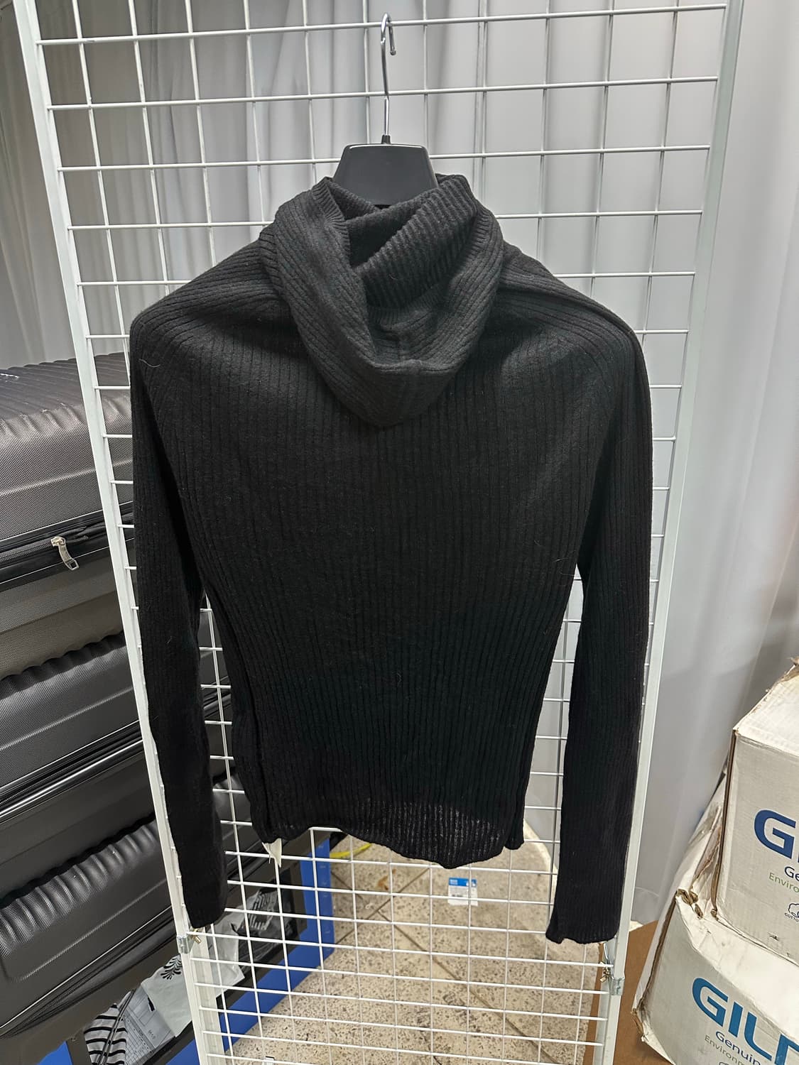 렉토 바라클라바 니트 탑 (F) 상품이미지4