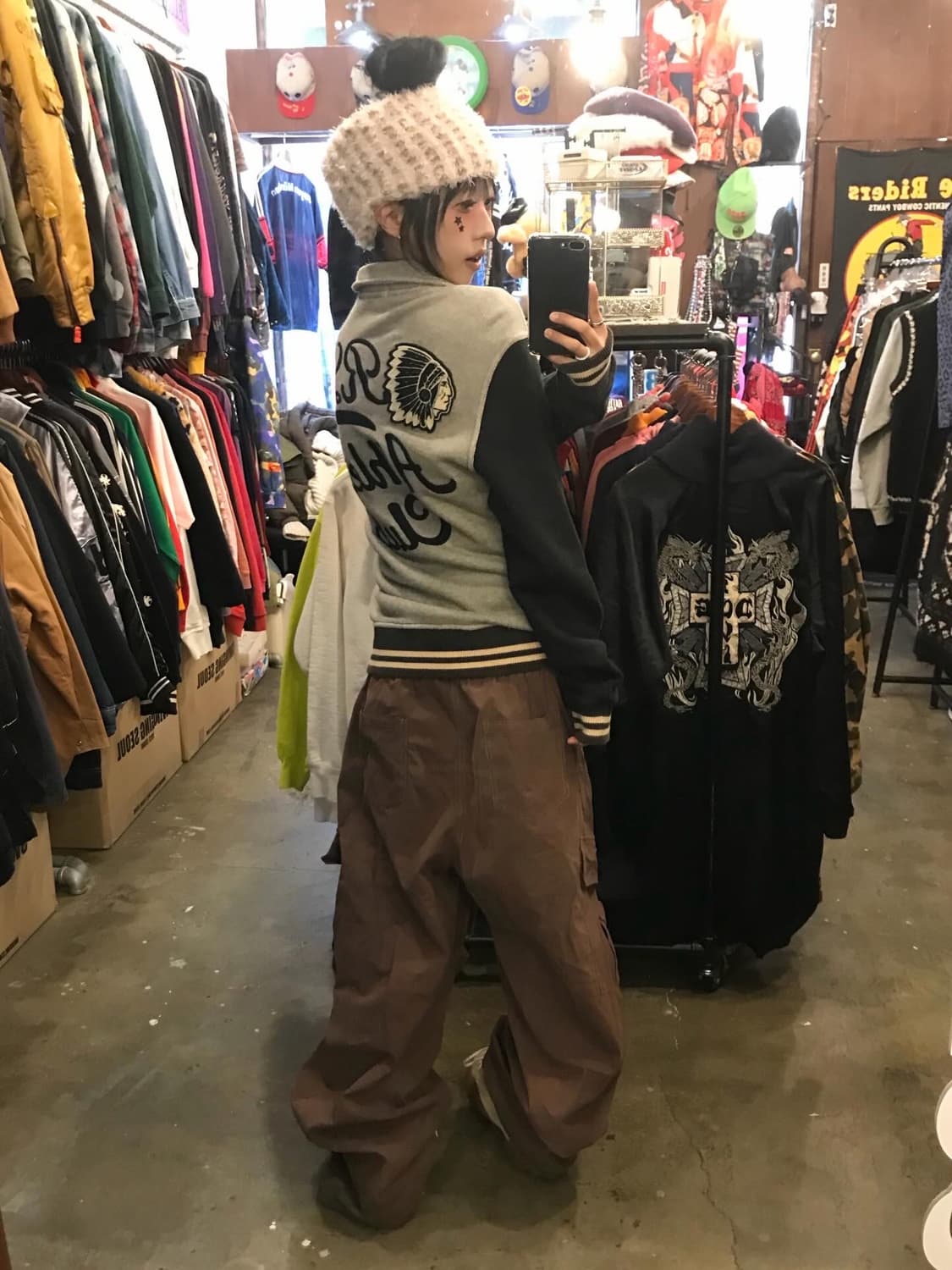 Polo Big Logo Knit Varsity Jacket 상품이미지5