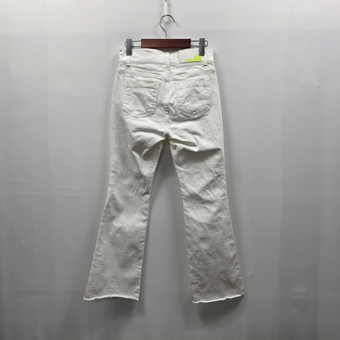 1171 에고이스트 화이트 스판 데님 / 55 / 세미부츠컷핏 상품이미지2