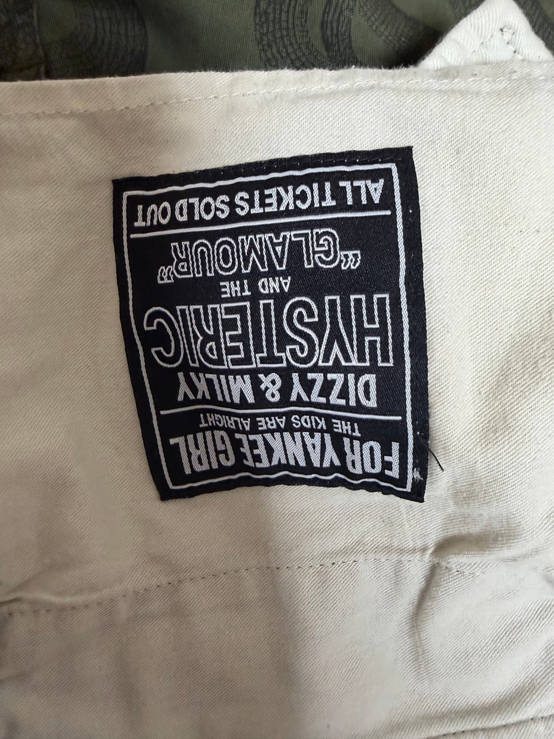 히스테릭글래머 스네이크 카고 팬츠 상품이미지8