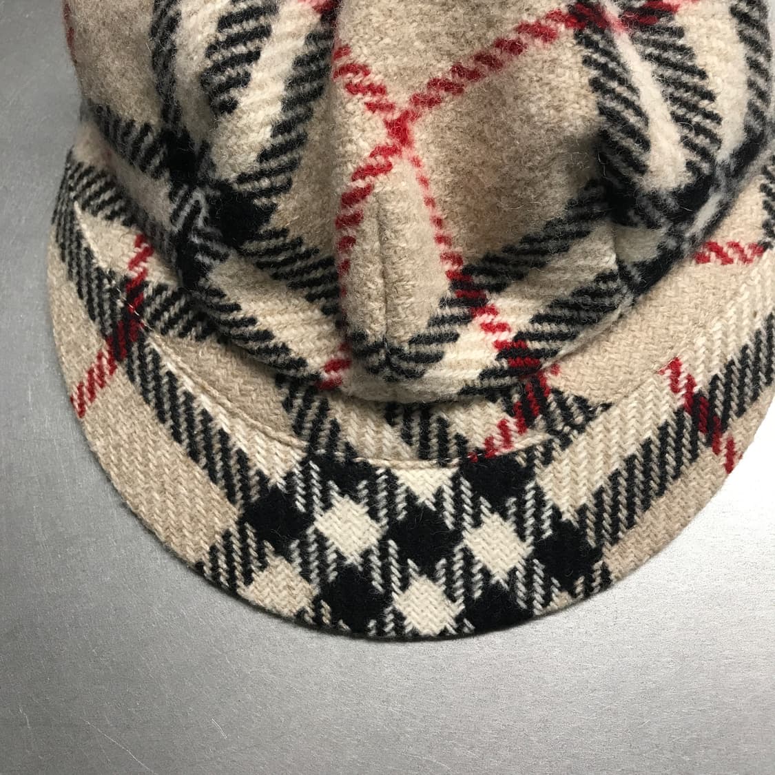 버버리 울 헌팅캡 M 상품이미지3