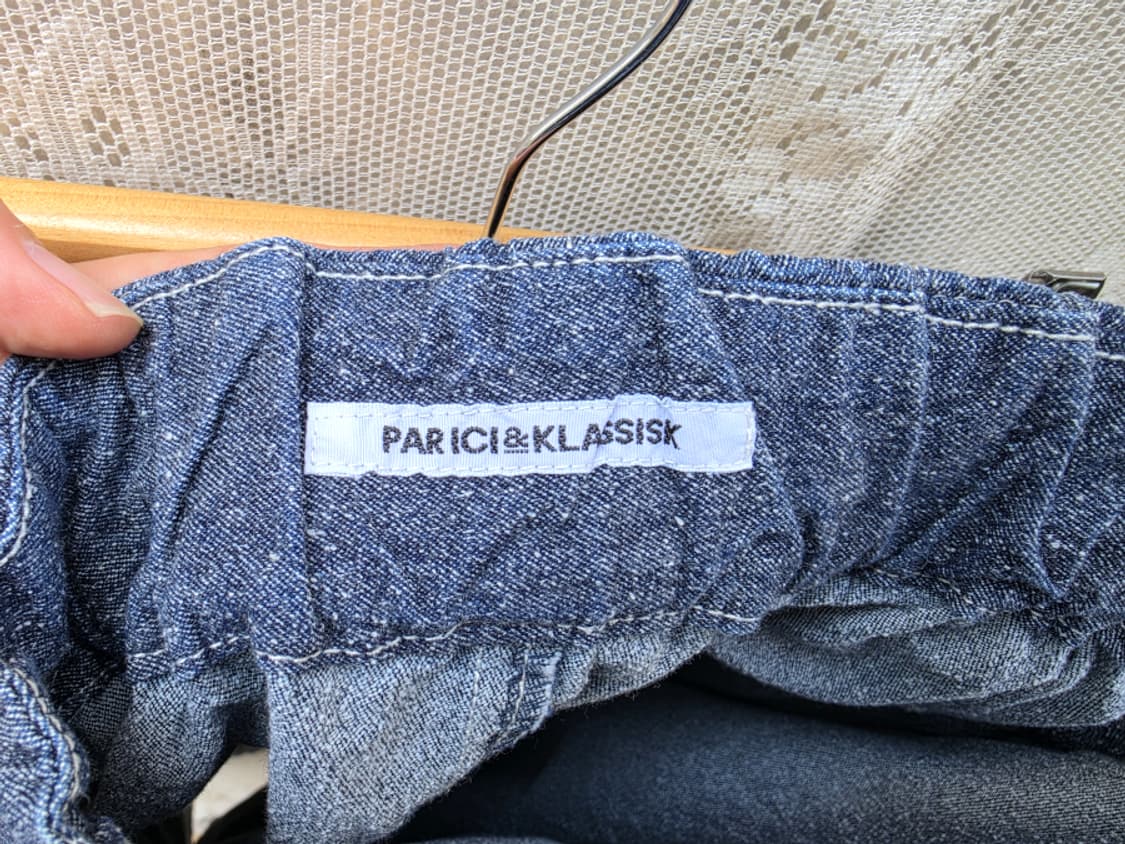 PAR ICI KLASSISK 퍼리시 클래식 데님 렙스커트 상품이미지7