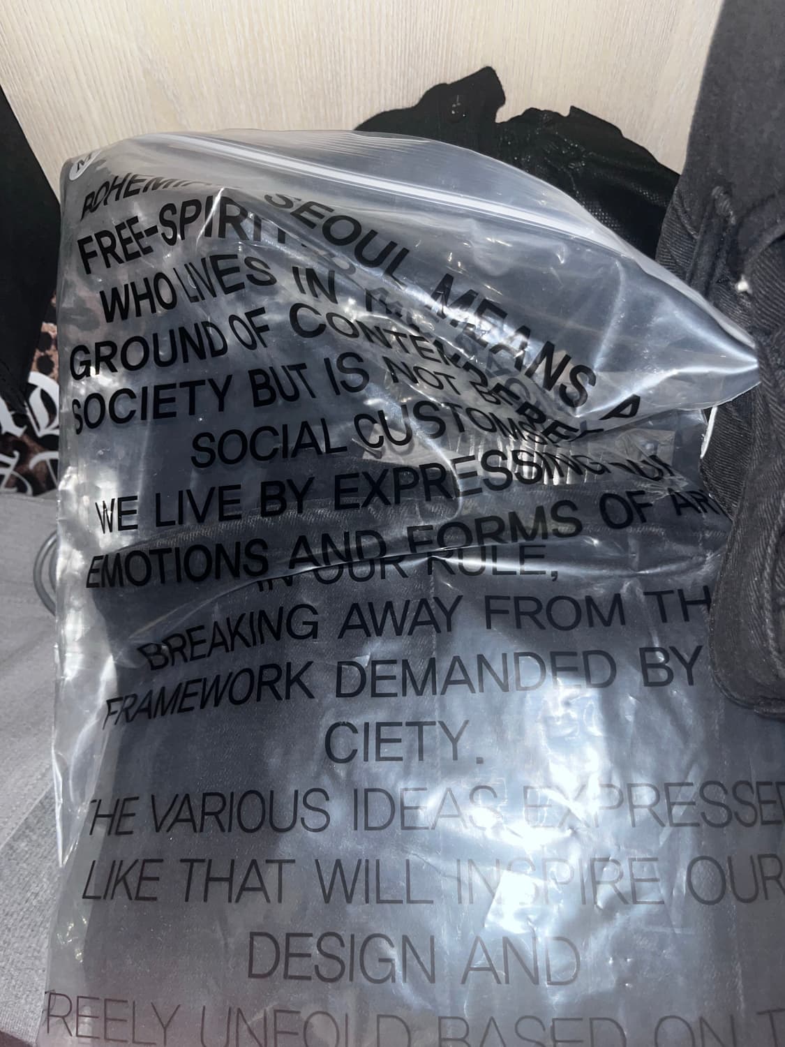 <새상품>보헴서 사이드 포켓 부츠컷 진 딥 그레이M 상품이미지7