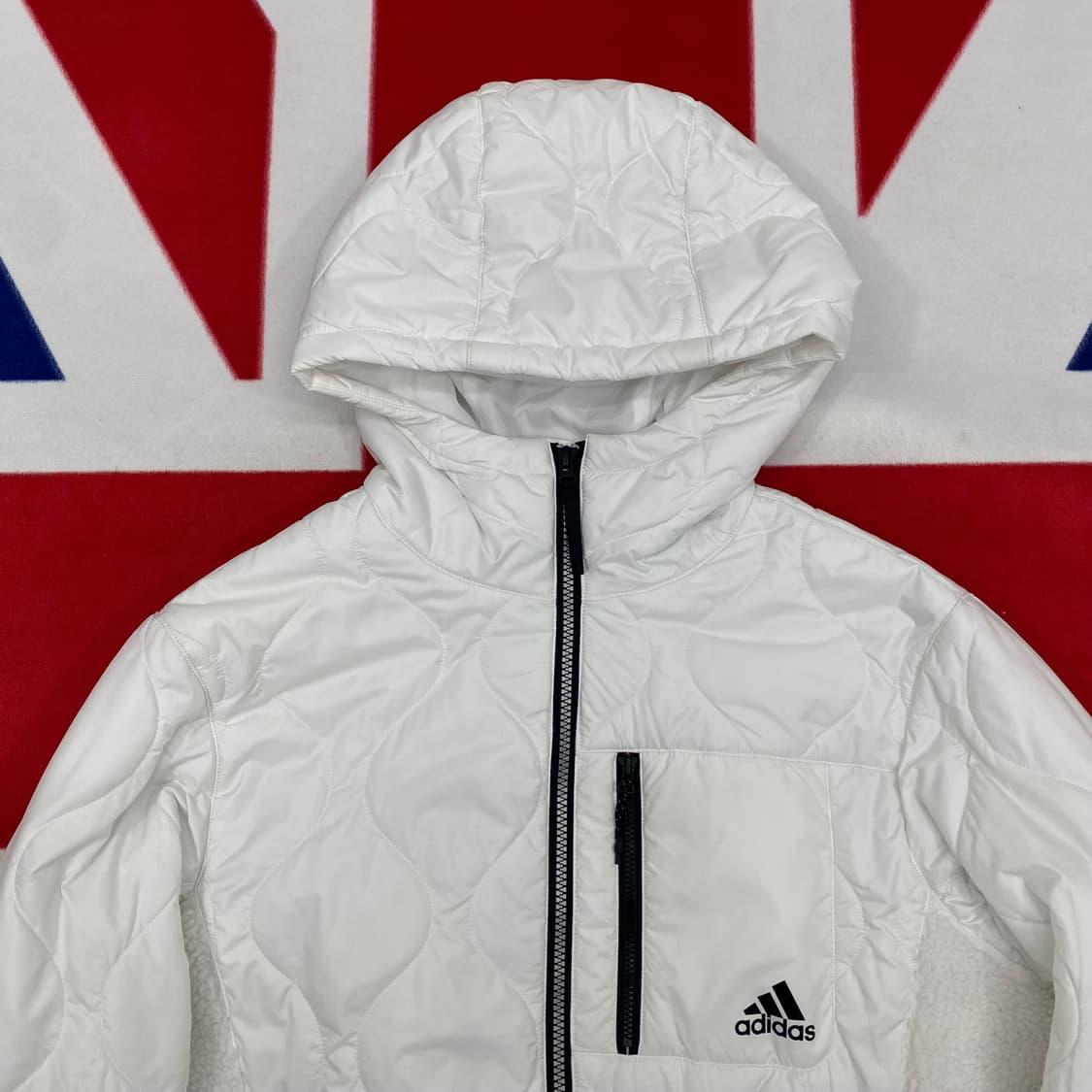 아디다스 플리스 경량퀼팅자켓 M  상품이미지3