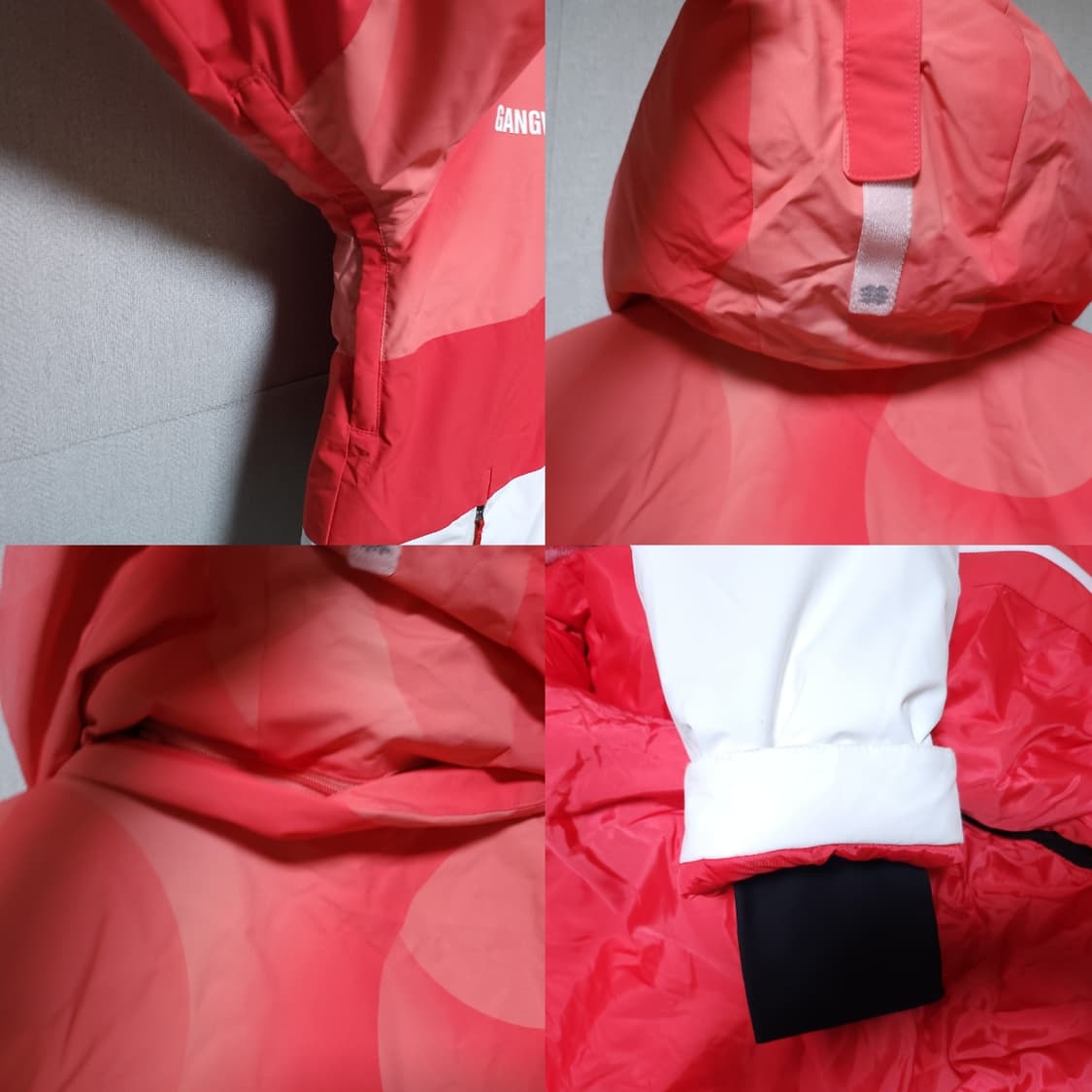 코오롱스포츠 2024올림픽  덕다운패딩 남성 100 (이상화싸인) 상품이미지8