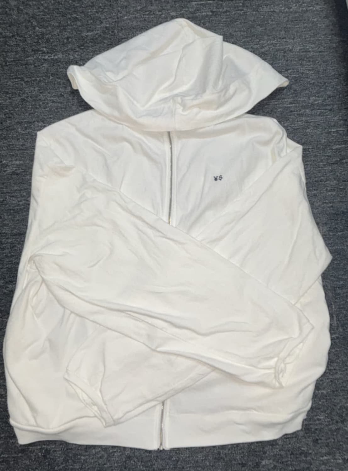 칸예 웨스트 YE 벌처스 후드 집업 리스닝 파티 화이트 상품이미지6