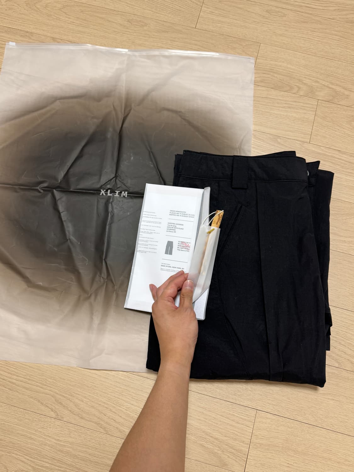 [M] 엑슬림 EP.7 04 TROUSERS MATTE BLACK 상품이미지7