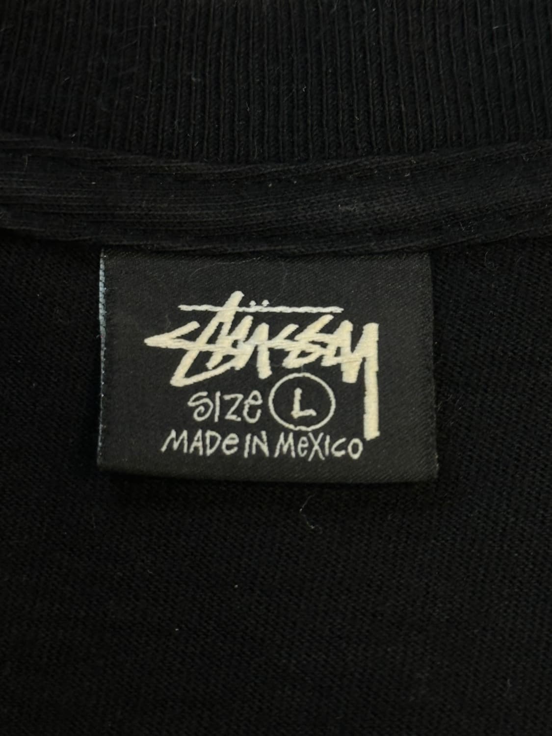 스투시 STUSSY 서프 스케이트 스컬 반팔 티셔츠 블랙 상품이미지6