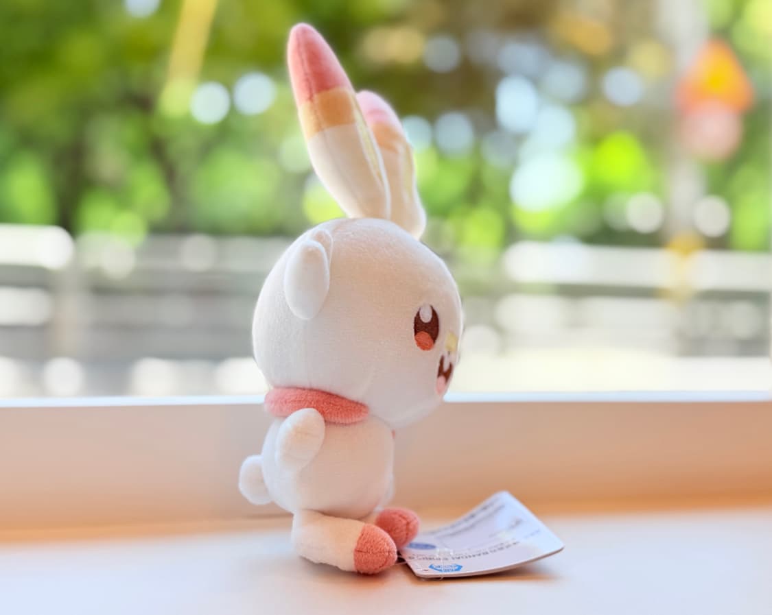 일본 반다이 포켓몬 포켓피스 염버니 마스코트 인형 22cm 상품이미지6