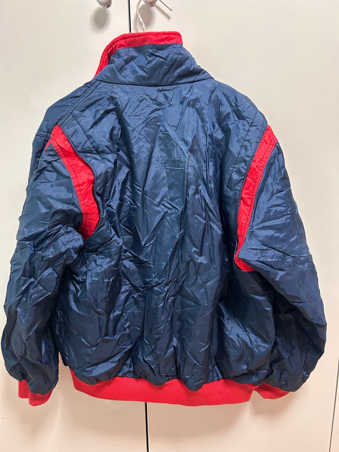 나이키 80년대 빈티지 퀄팅 자켓 네이비 L 상품이미지5